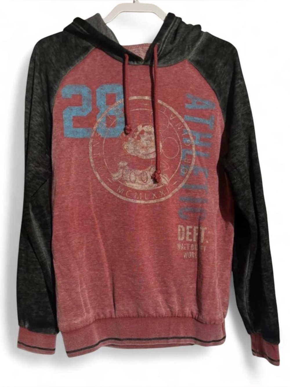 Retro Disney Parks 1971 Athletic Dept Hoodie Small